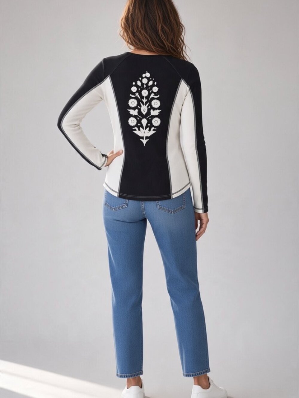 FP Movement by Free People "Aim Higher" Half-Zip Layer Top Size Large